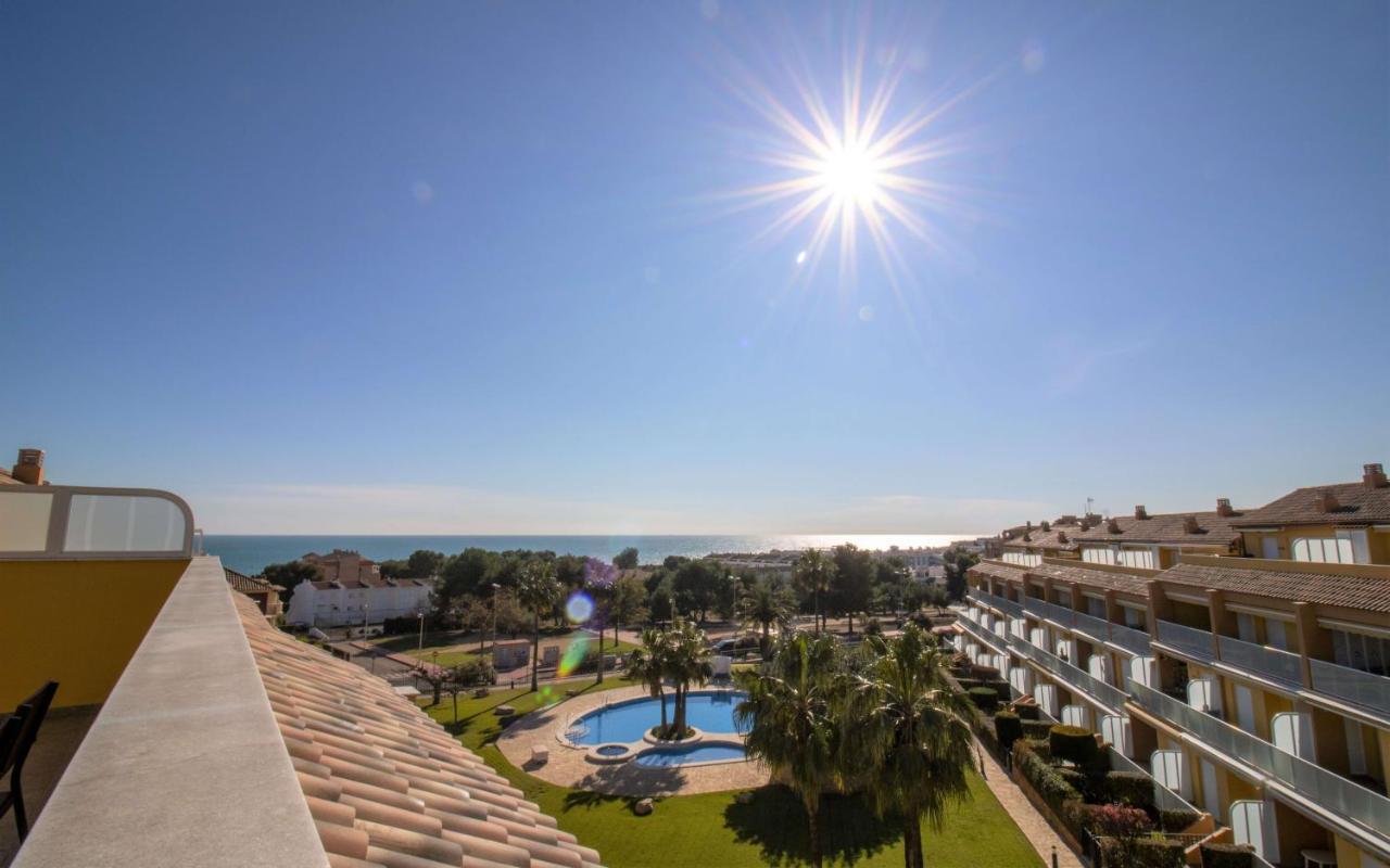 Atico Con Vistas Al Mar , Wifi Y Piscina - Sierra Irta Albert Villas Alcossebre Exterior foto